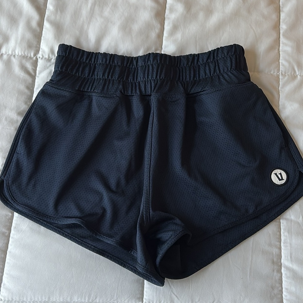 Vuori Navy Women's Shorts